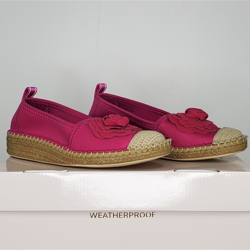 Taryn Rose Quincy Shiny Scuba Espadrilles - Picture 2 of 5